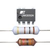 UKŁAD SCALONY LNK305GN + OPORNIK 100R 3W + DŁAWIK 1000uH (1mH)