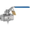 Stainless steel ball valve, L 54.4 mm, 17 bar, stainless steel, for pipe systems, 151730