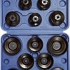 Kunzer 7FL15 Zestaw nasadek filtra oleju 15szt. 7FL15