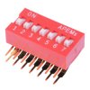 NDA07V APEM 7-Way Right Angle DIP Switch SPST