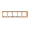 DECO Ramka pięciokrotna DECO Pastel Matt brzoskwiniowy 45DR-5