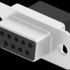D-Sub socket, 9 pole, straight, crimp connection, 2334099-1