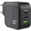 ŁADOWARKA SIECIOWA Green Cell POWERGAN 65W 2xUSB-C 1xUSB-A CHARGC08