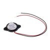Przetwornik piezoelektryczny 23 mm bez generatora, 12 V, przewody