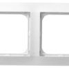 IMPRESJA Ramka x2 biała Ospel 7824