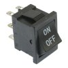 On-On Rectangle Rocker Switch DPDT