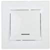 Łącznik Asfora pojedynczy z podświetleniem 16A biały z ramką EPH1430321