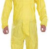 Ansell YY23T-00132-06 AlphaTec® 2300 PLUS — model 132 Ochrona chemiczna, żółty, 2XL Rozmiar ubrania: XXL żółty