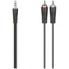 Hama 00200720 Audio Cable 1x Jack 3.5mm to 2x RCA 1.5m Black