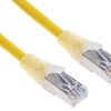 Kabel kat. 5e F/UTP Żółty 10m