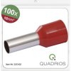 Quadrios 22C432 Końcówka rurkowa 22C432, z częściową izolacją , 10 mm², 1 zest.