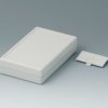 ABS shell housing, (L x W x H) 119 x 77 x 33.5 mm, gray white (RAL 9002), A9408355