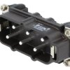 C146-10A0061025 Złącze HDC wkładka stykowa męski C146 6PIN 6+PE 42A 400V