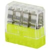 Konektor szybkozłączka QLX MC-4 4x1,2mm2 transparentna 1szt.