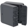 ABS enclosure, (L x W x H) 89 x 80 x 47 mm, graphite gray (RAL 7024), IP66, 96031114