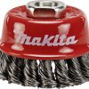 Makita Szczotka Makita - Drahttopfbürste - für Stahl, Farbe, Rost P-04488 1 szt.
