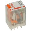 Przekaźnik; elektromagnetyczny przemysłowy; R4N-2014-23-5230-WTL (A00004); 230V; AC; 4 styki przełączne; 6A; do gniazda; Relpol;