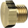 Locking screw, L 8 mm, 25 bar, brass, for pipe systems, 136085