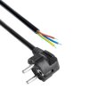 Kabel zasilający bez zakończenia Akyga AK-OT-01A CCA CEE 7/7 1.5 m