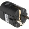 Wtyk sieciowy, 16A, 250 V, 2P+E Typ F, niemieckie Schuko, RS PRO