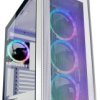 LC Power Gaming 802W Midi Tower Obudowa do komputera biały