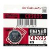 CR 2025 3V Maxell Bx5