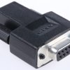 Złącze D-Sub 9-pinowe Proste Montaż na kablu
