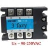 Stycznik półprzewodnikowy, 3-fazowy ster 90÷250VAC