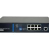 Zarządzalny przełącznik L2 (switch) 8 portów RJ45 PoE+ 1Gb/s + 2 porty SFP Uplink 1Gb/s + 1 port konsolowy RJ45 AVIZIO