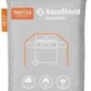 Siena Garden D41189 Osłona grilla gazowego AquaShield L 148x61xH110 cm jasnoszara, 100% poliester