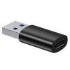 Przejście USB3.1 na USB-C OTG Adapter OTG, BASEUS, 10Gb/s Czarny