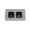 Gniazdo meblowe bez wyłącznika 2x230V OR-AE-1303/G Orno