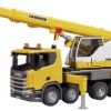 bruder Scania Samochód ciężarowy z dźwigiem Liebherr Super 560R gotowy model Model ciężarówki