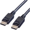 Value 11.99.5767 DisplayPort Cable DisplayPort plugs Black 1.50 m Shielded
