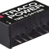 DC converter, 18-75 VDC, 5 W, 1 output, 3.3 VDC, 81 % efficiency, TMR 6-4810WI