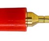 Wtyk banan 2mm/G EFP24 czerwony Talvico