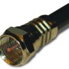 F plug 75 Ω, RG-59, RG-62, Belden 8221, Belden 9228, straight, 222117