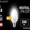 Żarówka Led E14 C37 2.2W 260Lm 4000K Klasa E Forever Light