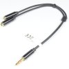 Rozgałęźnik JACK 3.5mm wtyk - 2x gniazdo VITALCO 0.2m