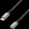 CUA0109 USB 3.1 cable, type-C connector > port, 2 m