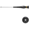 Bernstein 4-624 Screwdriver PH1 80mm ESD Slim Precision Grip Steel Blade