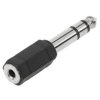 Przejście JACK wtyk 6.3mm - gniazdo 3.5mm stereo