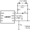 350-mA constant, constant current output floating buck switching converter for high power LEDs