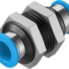 Złączka pneumatyczna Wciskane 12 mm Wciskane 12 mm Festo Adapter grodziowy do rur