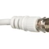 Przewód antenowy satelitarny F 5m biały 11725