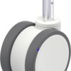 Blickle 936013 LKDX-PATH 100XK-ZAX51 Podwójna rolka z tworzywa sztucznego Średnica koła: 100 mm Maksymalne obciążenie: 1