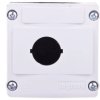 Obudowa kasety 1-otworowa 22mm szara IP66 024200