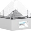 Sygnalizator świetlny Pfannenberg QUADRO LED HI DC CL przejrzysty Flesz, światło migające, światło ciągłe 24 V/DC