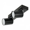 DOA SP 2, oprawa ścienno-sufitowa, GU10 max. 2x50W, IP20, czarna,AD-OP-6194BGU10