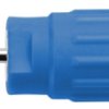 4 mm socket, round plug connection, mounting Ø 12.2 mm, CAT III, blue, SEPB 6449 NI / BL